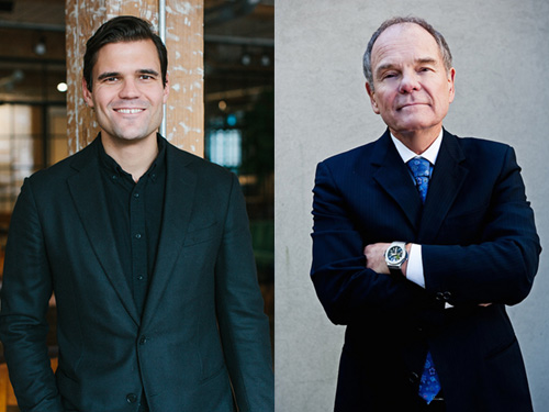 Don and Alex Tapscott, authors of Blockchain Revolution: How the Technology Behind Bitcoin is Changing Money, Business, and the World