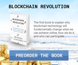 Blockchain Revolution Preorder the Book