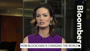 Bloomberg - how blockchain is changing the world and could revolutionize banking.