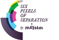 Six Pixels of Separation Logo